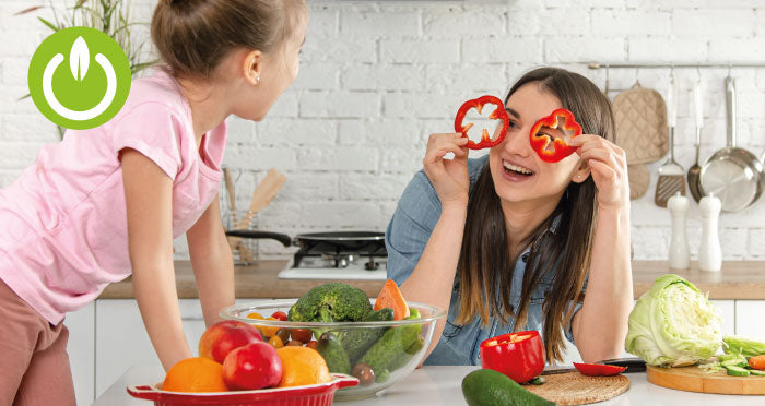 Cómo hacer que tus pequeños en casa tengan una alimentación saludable.