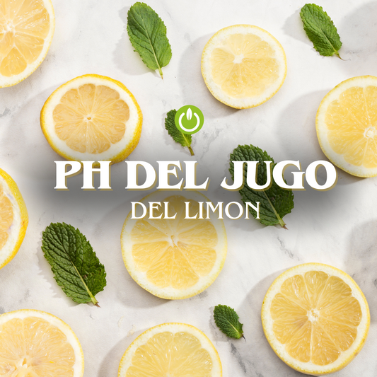PH del jugo de limón