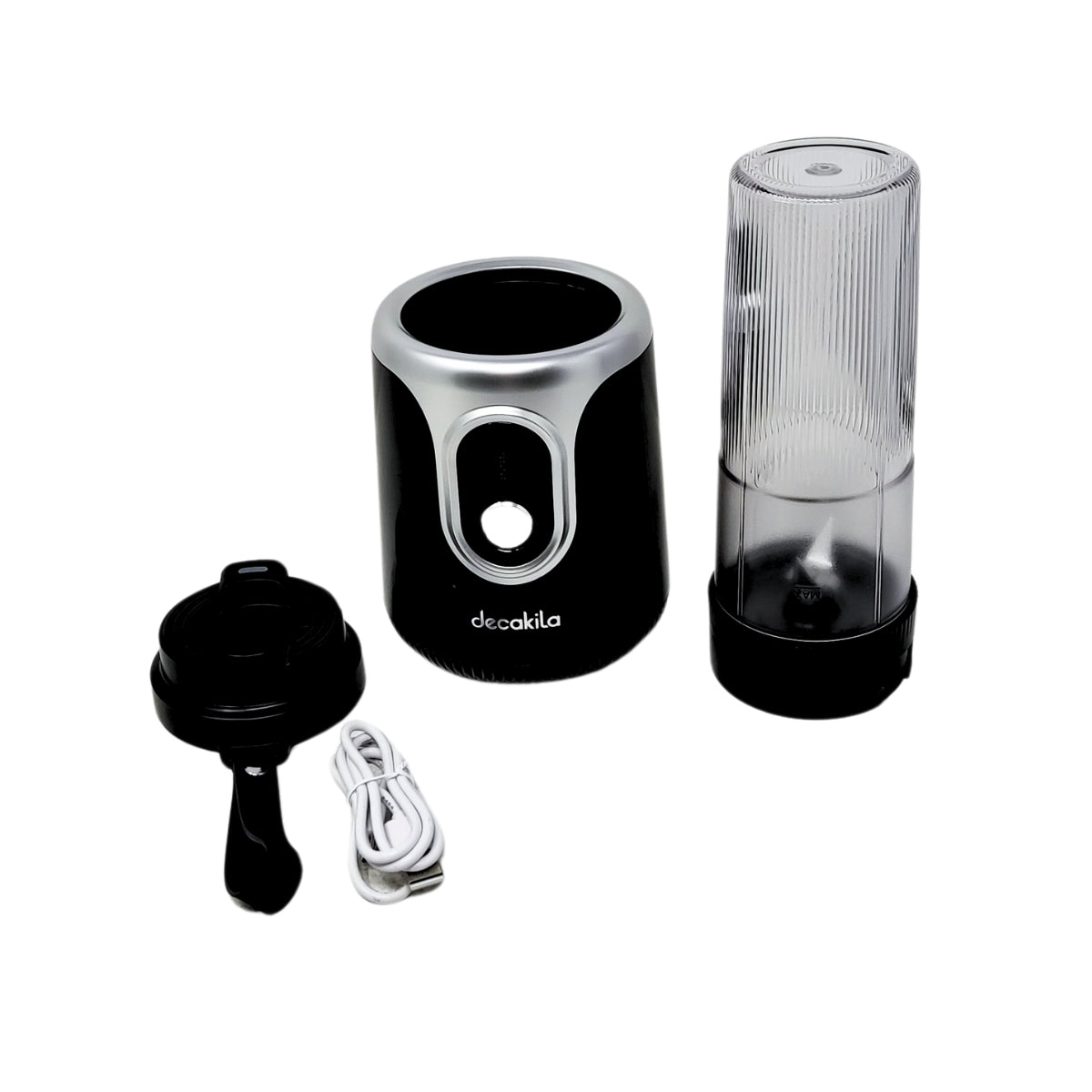 Licuadora Personal Inalámbrica 120 W Negra/Roja Decakila KMJB022B/KMJB022R