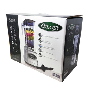 Licuadora 10 Velocidades 3 HP con Temporalizador Profesional Omega OM7560