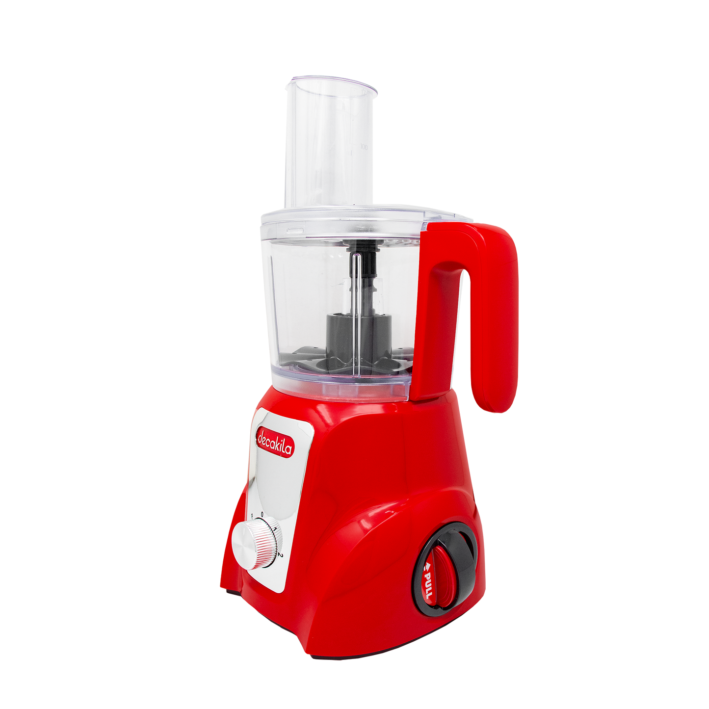 Procesador de Alimentos Inalambrico con Batería y Cargador Rojo Decakila KUMG027R