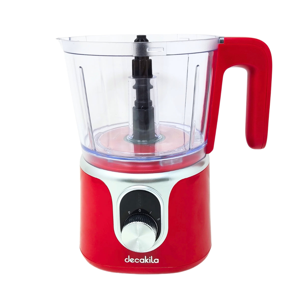 Procesador de Alimentos Inálambrico 200W Capacidad de 1.25 L Rojo Decakila KMMG005R