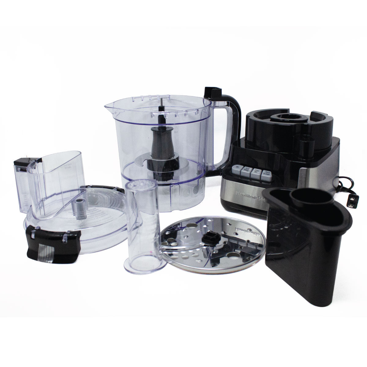 Procesador Alimentos 12 y 4 Tazas Negro Hamilton Beach 70725