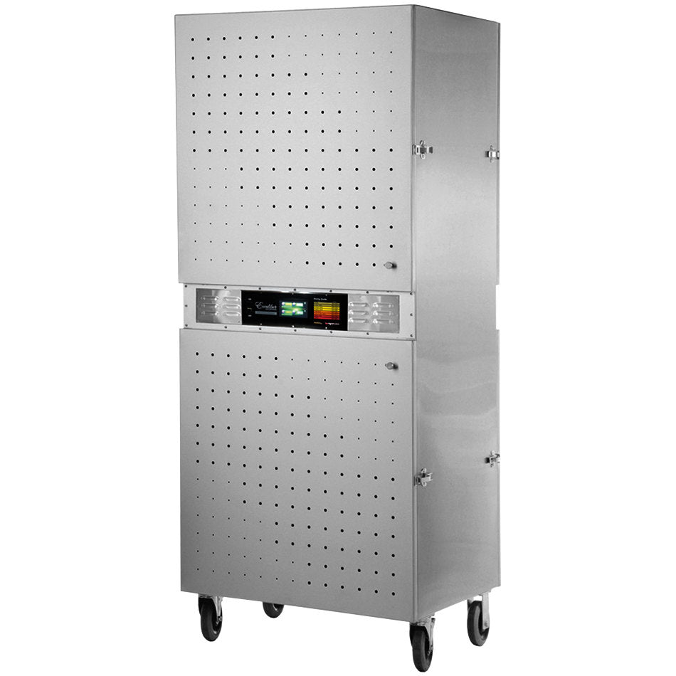 Deshidratador de Alimentos 42 Charolas 2 Zonas Acero Inoxidable con Panel Digital Comercial Excalibur COMM2