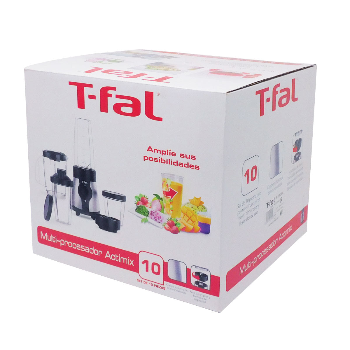 Licuadora Multi-procesador 10 Piezas Actimix T-fal BL1BKDMX