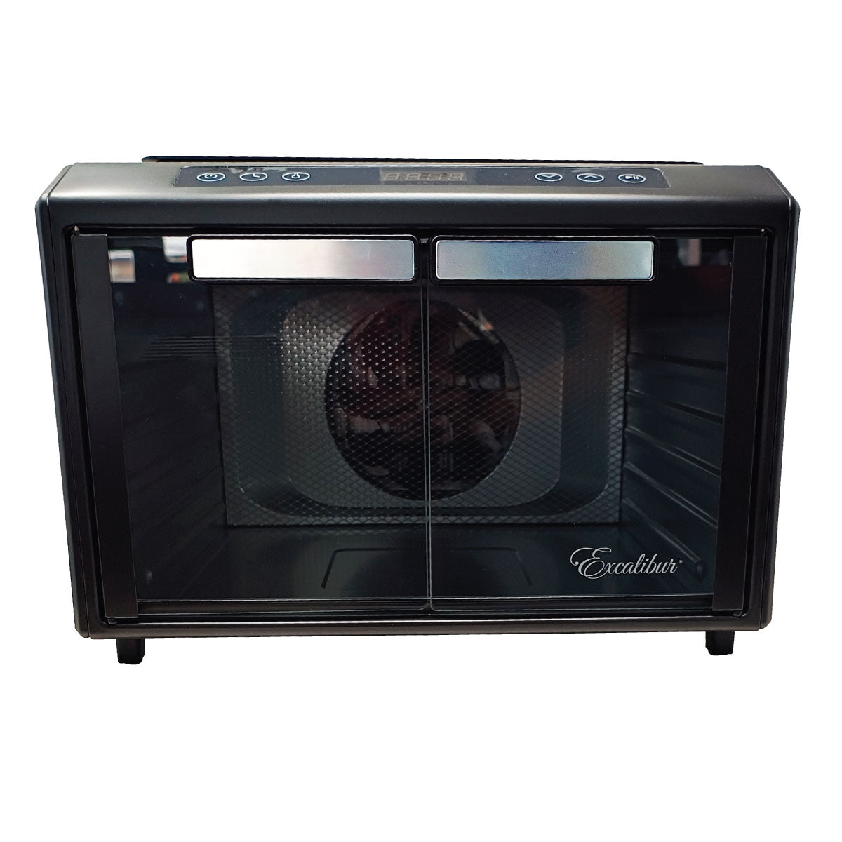 Deshidratador de Alimentos 6 Charolas Acero Inoxidable Negro Excalibur DH06SCSS13