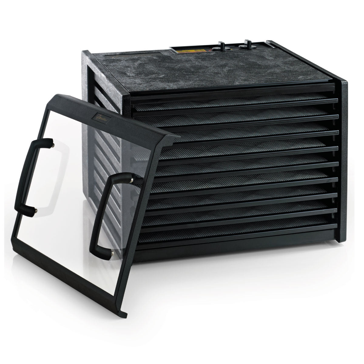 Deshidratador de Alimentos 9 Charolas Con Timer y Puerta transparente Excalibur 3926TCDB