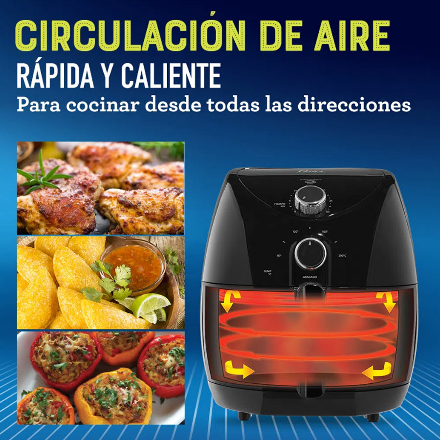 Freidora de Aire 3.2 L Bioceramic® Negra Oster CKSTAF7601