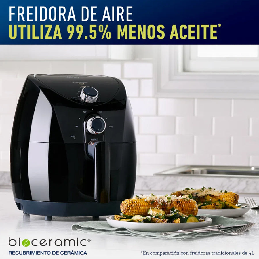 Freidora de Aire 3.2 L Bioceramic® Negra Oster CKSTAF7601