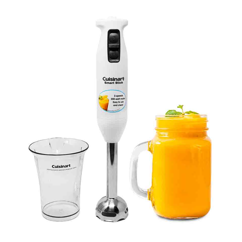 Batidora de Inmersión 2 Velocidades Rempacada Blanca Cuisinart CSB-75FR