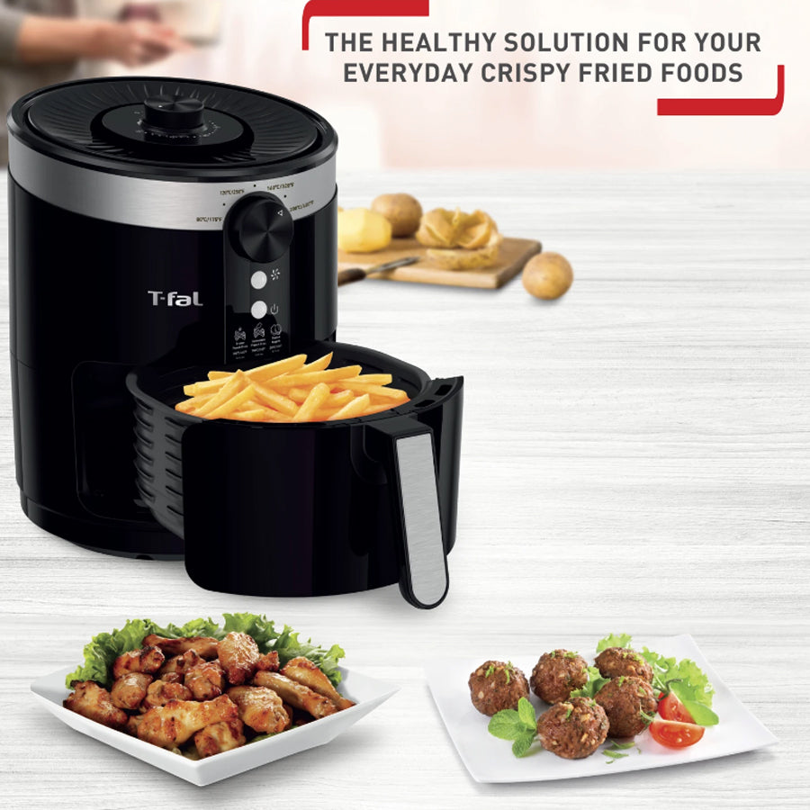 Freidora de Aire 3.5 L Easy Fry Negra T-FAL EY1208MX