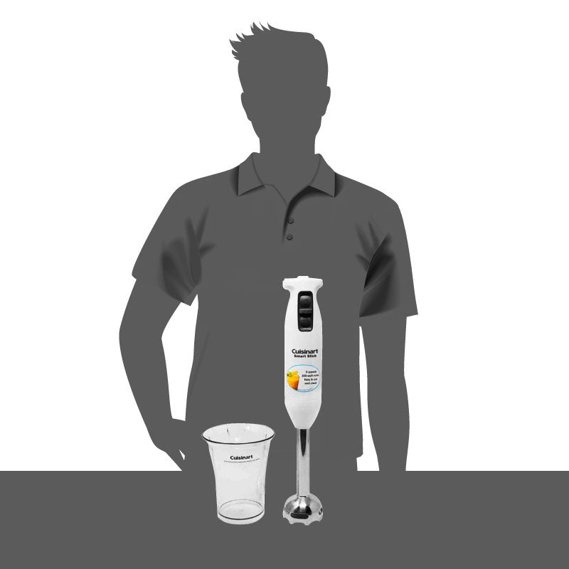 Batidora de Inmersión 2 Velocidades Rempacada Blanca Cuisinart CSB-75FR