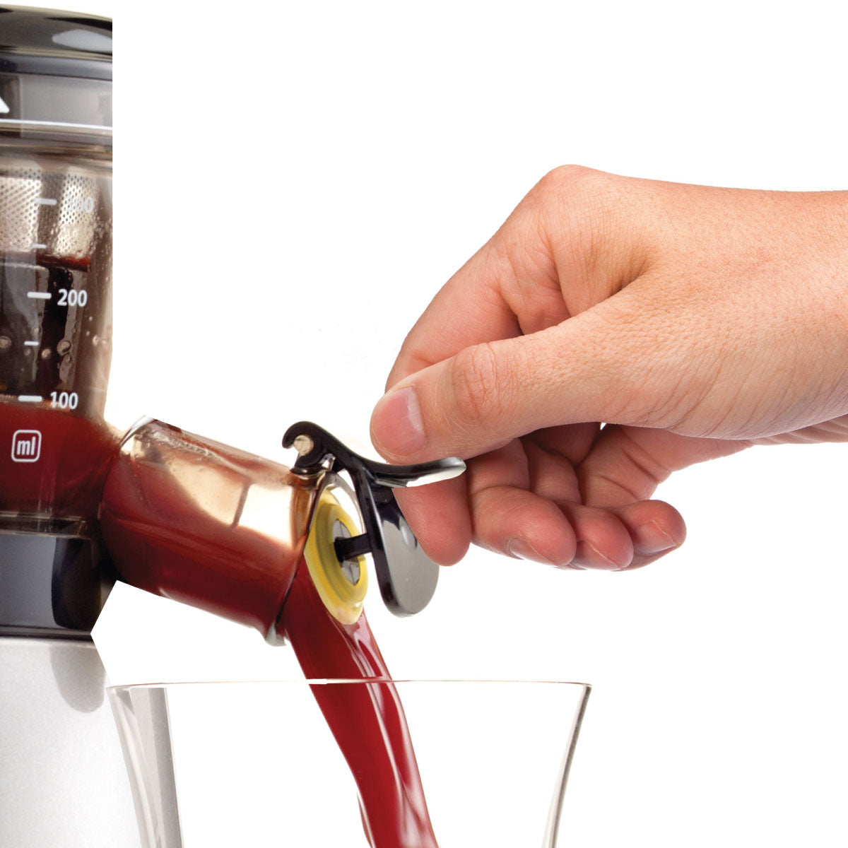 Extractor de Jugo Vertical Prensa Fría Doméstico Plata Omega VSJ843QS
