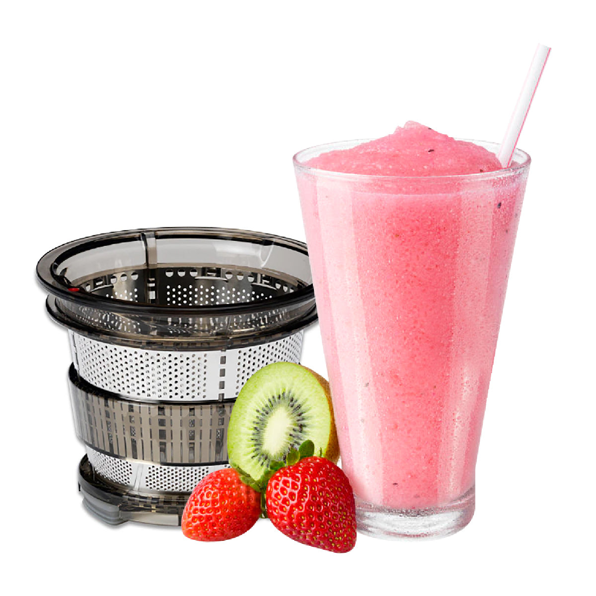 Juego de Canastillas de Smoothies y Sorbetes para Prensa Fría Kuvings C7000/EVO820