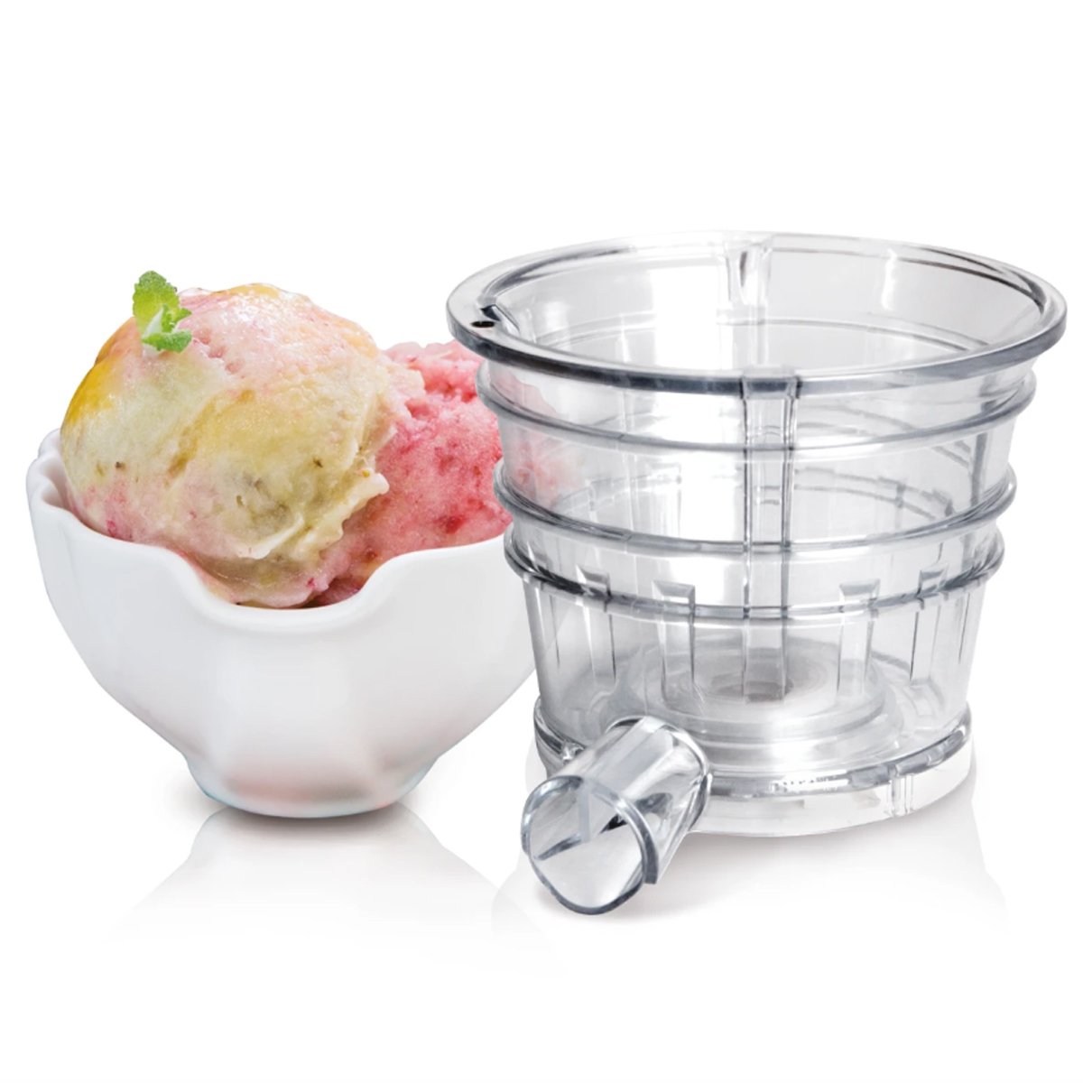 Canastilla de Sorbetes y Helados Accesorio para Prensa Fría CS600 Kuvings 4400-51151A