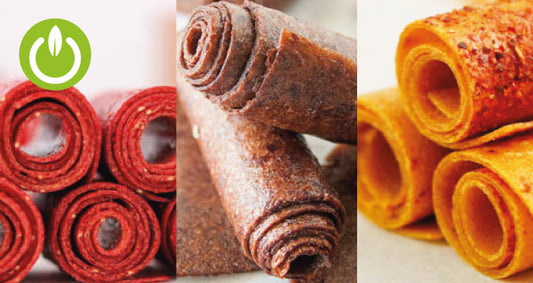 Los 3 rollitos de fruta favoritos para preparar en tu deshidratador Excalibur