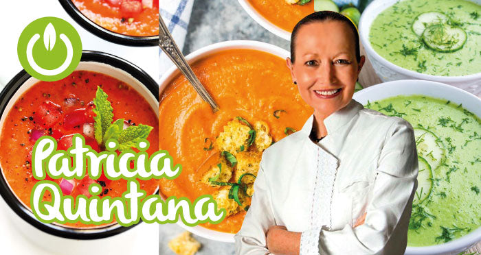 3 Sopas Naturales de Patricia Quintana que puedes hacer con Kuvings