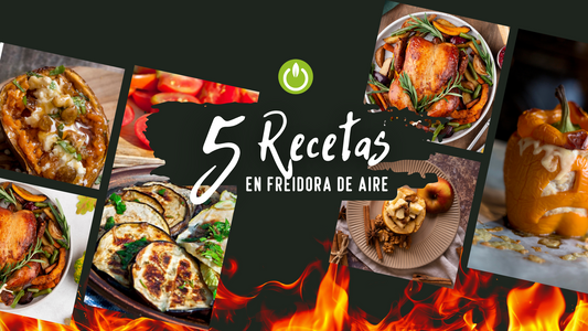5 recetas en freidora de aire