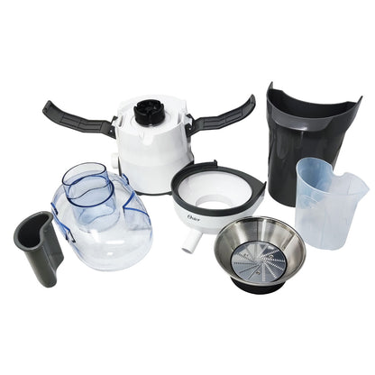 Extractor De Jugo 500 ml Negro con Blanco Oster FPSTJE316W-013