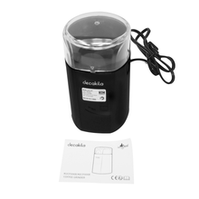 Cargar imagen en el visor de la galería, Molino de Café Electrico 60g 150 W Negro Decakila KUCF006B
